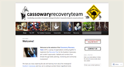 Desktop Screenshot of cassowaryrecoveryteam.org